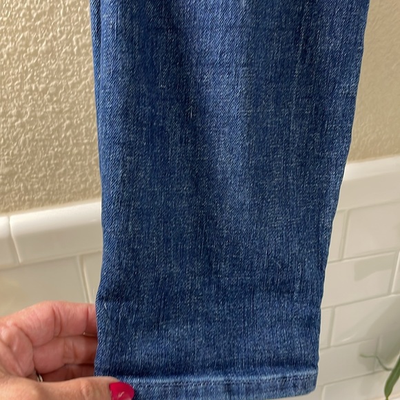 MOTHER  Jeans  . The Looker Crop Switch it Up medium dark indigo . Sz 32 waist - Picture 7 of 7